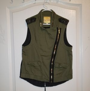 Olive Green Vest